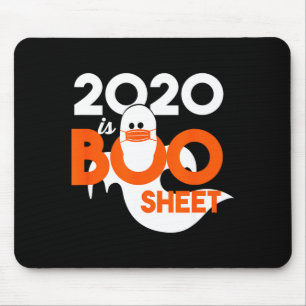 2020 is boo sheet ghost halloween  mouse mat