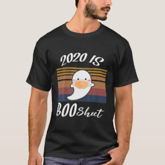 2020 Is Boo Sheet Ghost Mask Vintage T-Shirt