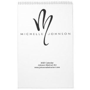 2020 Johnson Abstract Art Calendar