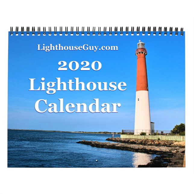 2020 LighthouseGuy.com Lighthouse Calendar (Cover)