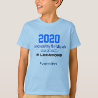 2020 Lockdown Bar Mitzvah Boy T-shirt