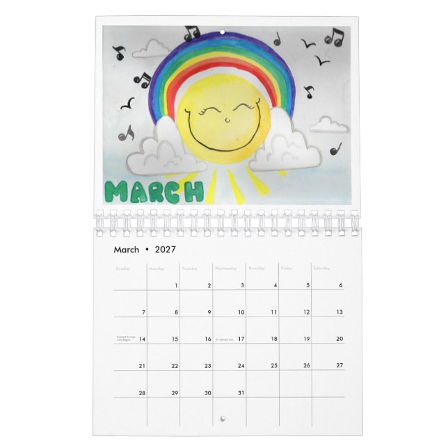 2020 MJ.Creates Calender Calendar (Mar 2027)