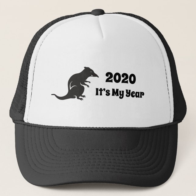2020 My Rat Year Trucker Hat (Front)