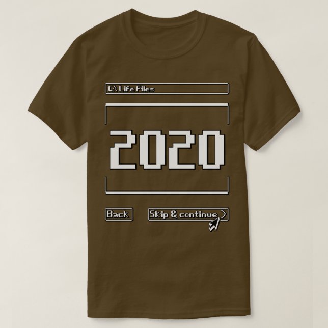 2020 Not Recommend Funny T-Shirt (Design Front)