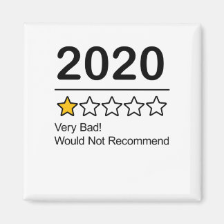 2020 One Star Rating Magnet