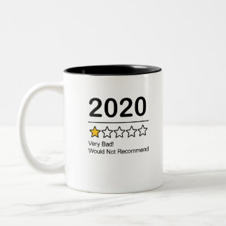 2020 One Star Rating Two-Tone Coffee Mug