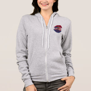 2020 Pray For The Red, White And Blue Cross Flag Hoodie