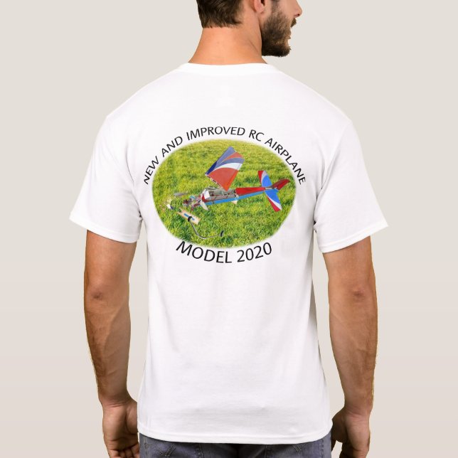 2020 RC airplane T-Shirt (Back)