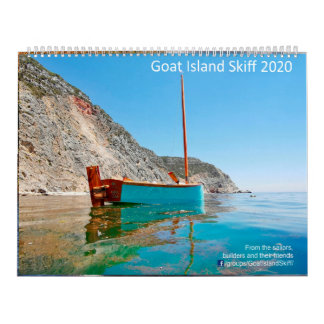 2020 Sailboat Calendar - Goat Island Skiff