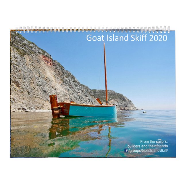 2020 Sailboat Calendar - Goat Island Skiff (Cover)