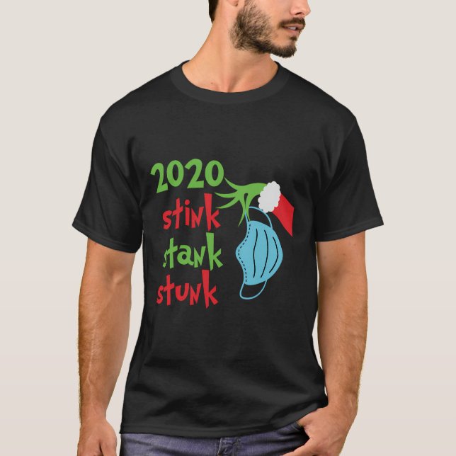 2020 Stink Stank Stunk Matching Family Christmas P T-Shirt (Front)