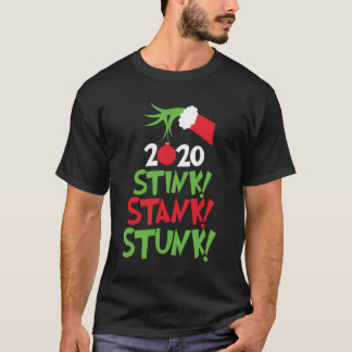 2020 Stink Stank Stunk Matching Family Christmas P T-Shirt