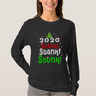 2020 Stink Stank Stunk Matching Family Christmas T-Shirt