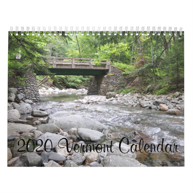 2020 Vermont - Calendar (Cover)
