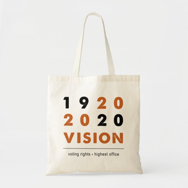 2020 Vision Tote Bag (Front)