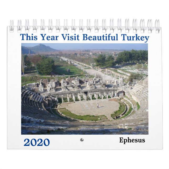 2020 Visit Turkey Calendar (Cover)