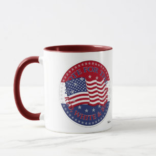 2020 Vote For The Red, White and Blue Flag Mug