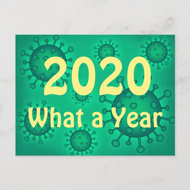 2020 What a Year Postcard (Front)