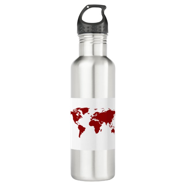 2020 World Top Photographer Most expensive photo 710 Ml Water Bottle (Front)
