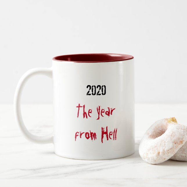 2020 Year From Hell Mug (With Donut)