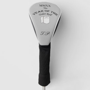 2020 Year of the Toilet Roll Golf Head Cover