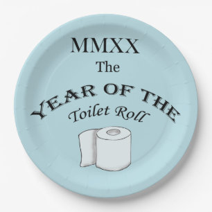 2020 Year of the Toilet Roll Paper Plate