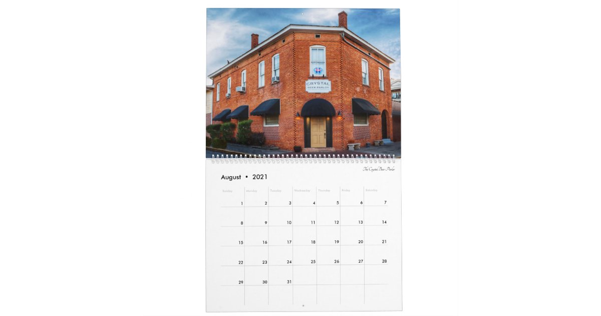 2021 (*11x14) Savannah Photo Calendar CPB Zazzle.co.uk