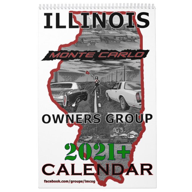2021 15-month Illinois Monte Carlo Owners Calendar (Cover)