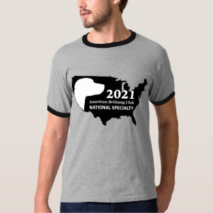 2021 ABC National Men's T-Shirt with contrast trim