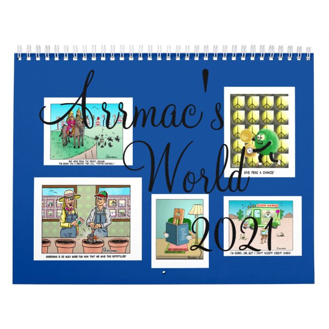 2021 Arrmac's World Calendar (Cover)