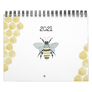 2021 Bee Calendar