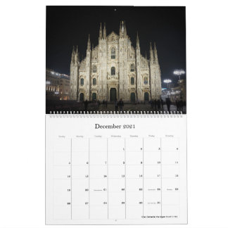 2021 Calendar - Italy