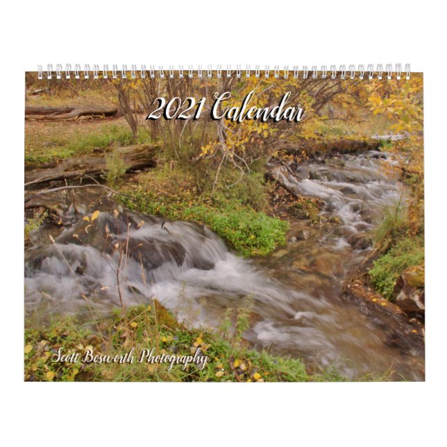 2021 Calendar of Scott Bosworth Photography (Cover)