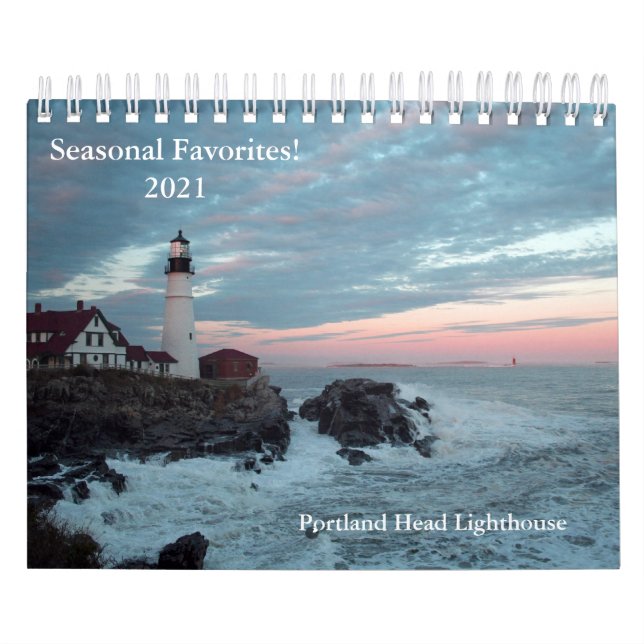 2021 Calendar, seasonal favorties! Calendar (Cover)