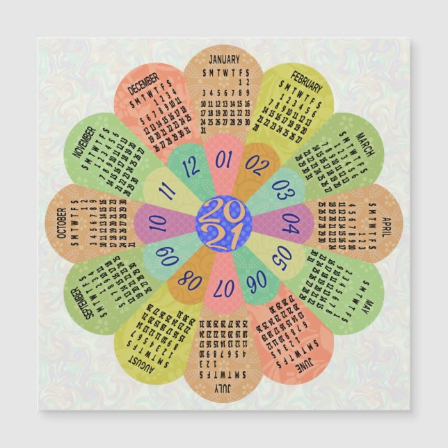 2021 Calendar (See Description for New Version)  (Front)