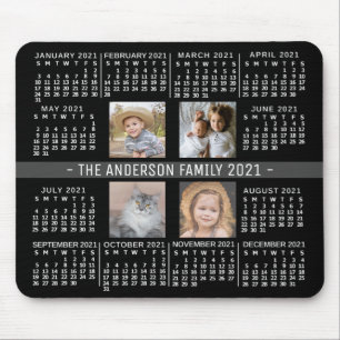 2021 Calendar (See Description for New Version)  Mouse Mat