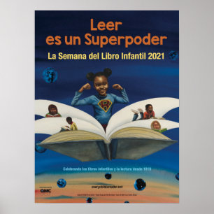 2021 Children's Book Week Poster Spanish