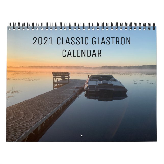 2021 Classic Glastron Calendar (Cover)