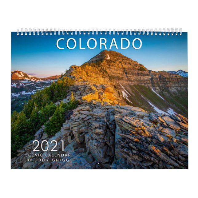 2021 COLORADO Scenic Calendar (Cover)
