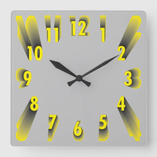 2021 colours clock dial Acrylic Wall Clock