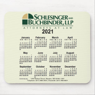 2021 Custom Calendar by Janz Mouse Pad