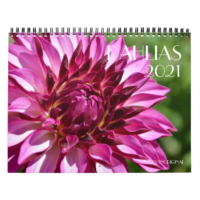2021 DAHLIA Calendar (Cover)