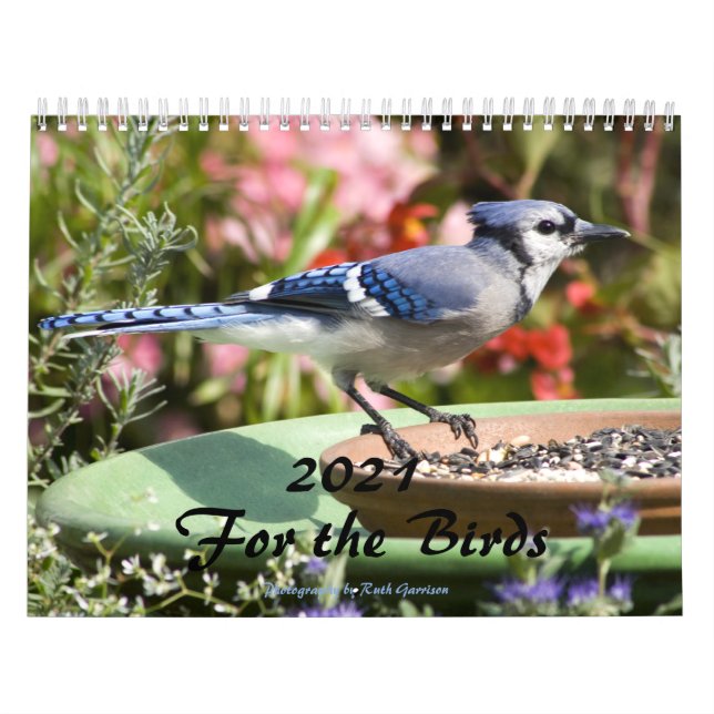 2021 For the Birds Calendar (Cover)