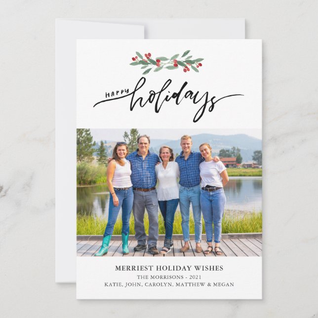 2021 Holiday Card (Front)