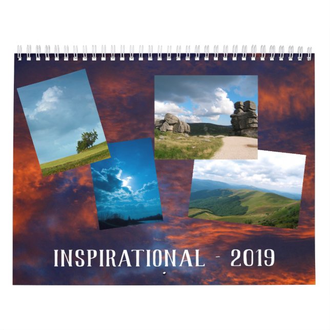 2021 | Inspirational with photos and messages Calendar (Cover)