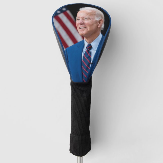 2021 Joe Biden US President Portrait Golf Head Cover (Front)