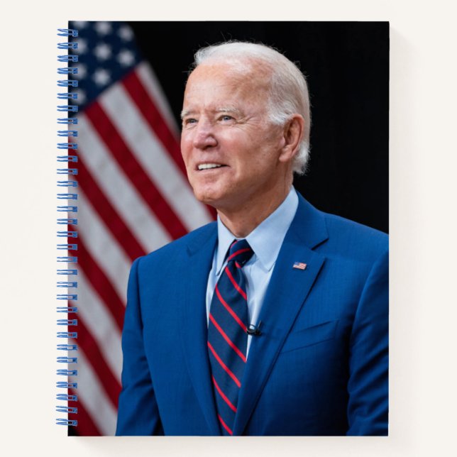 2021 Joe Biden US President Portrait Notebook (Front)