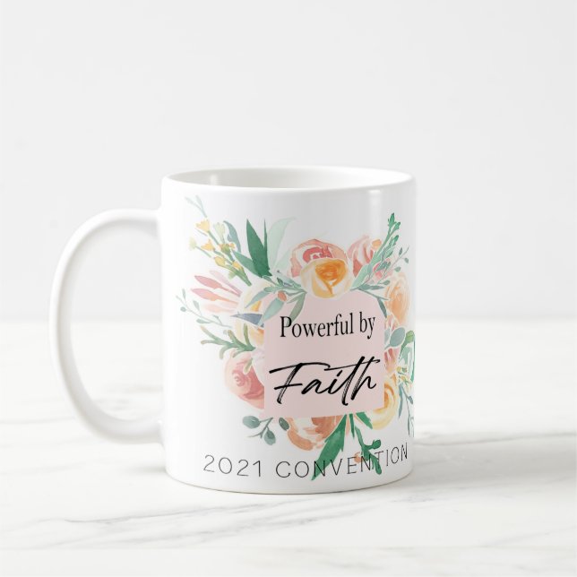 2021 JW Convention -Powerful by Faith  Mug (Left)