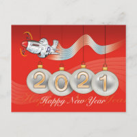 2021, P-51 mustang, Christmas card, text editable