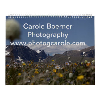 2021 Photo Calendar of Montana and Yellowstone NP